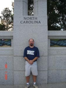 WWII N.C. Monument and Me