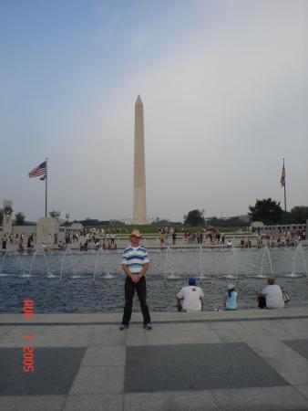 Josh and Washington Monument