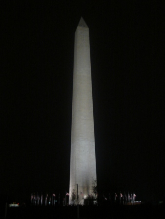 Washington Monument on a Friday Night